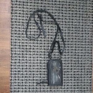No Boundaries Black Phone Crossbody Case